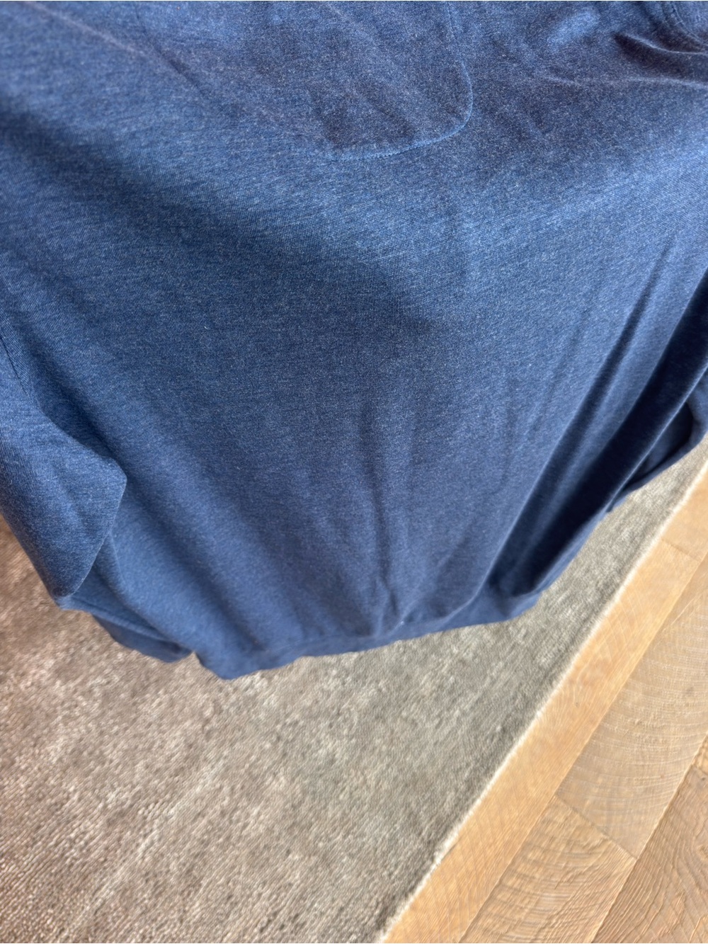 Peter Millar Quarter-Zip Men’s Sweater - Navy Blue - Picture 5 of 7
